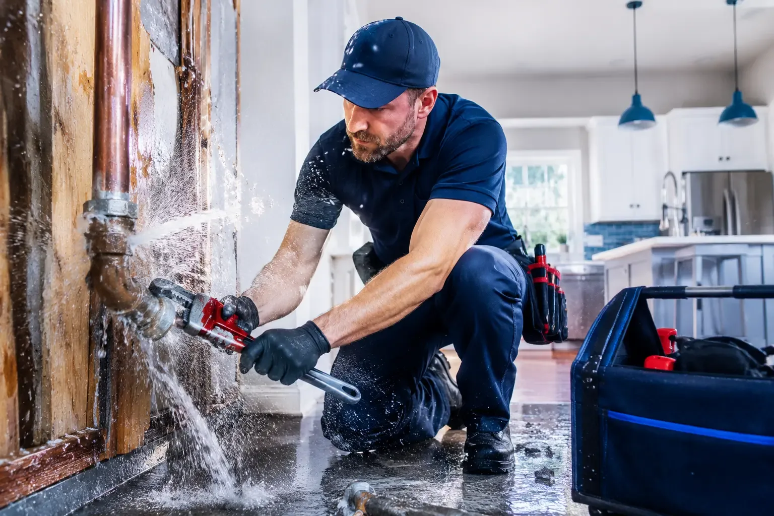 Local emergency pipe repair professionals in Paris, MS